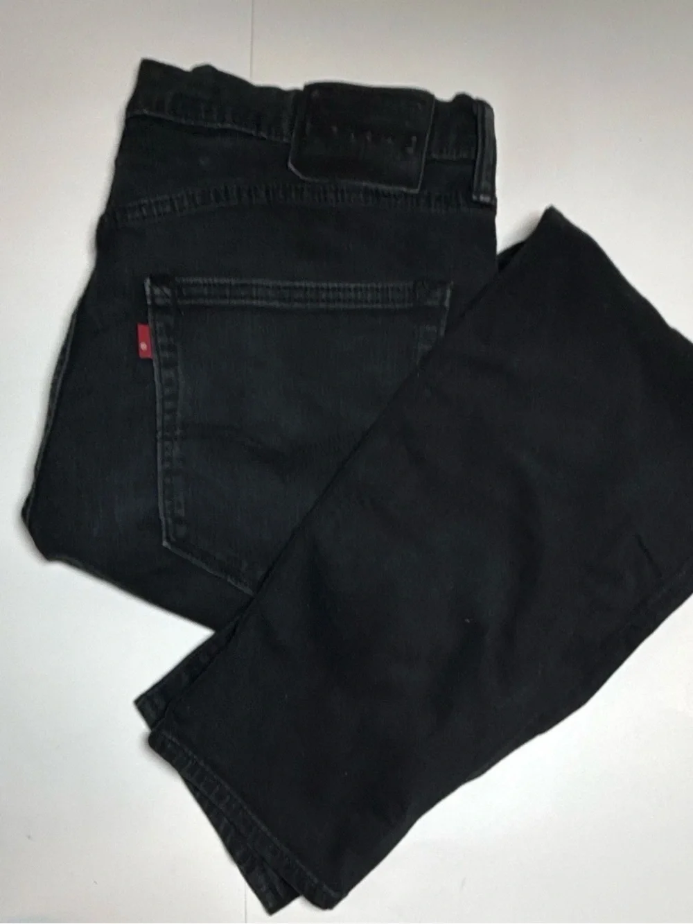 Levi's 512 Vintage Black Slim Men's Denim Jeans 36x32